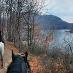 A cavallo lungo la Via Francigena